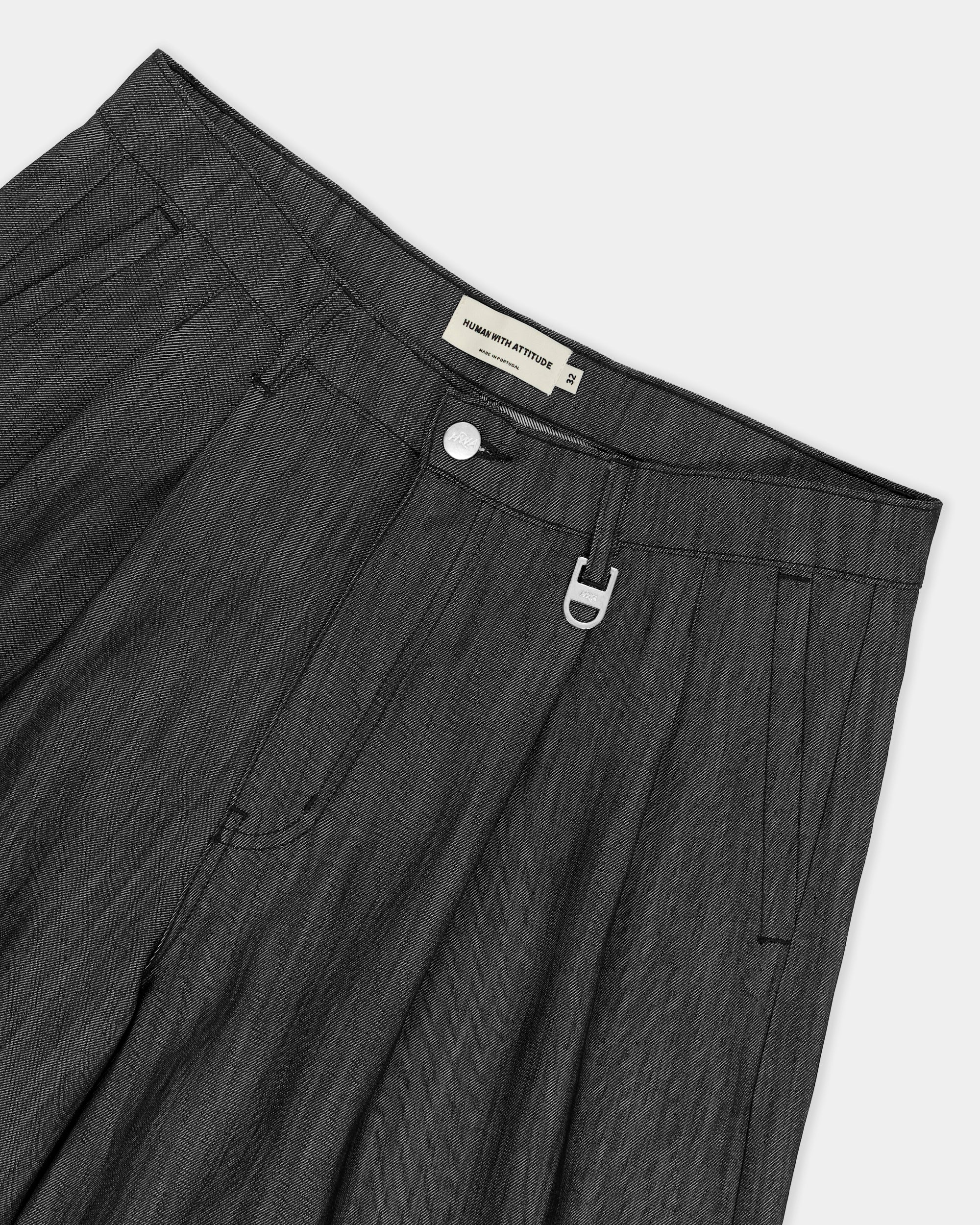 JORTS PLEATED ONIGIRI - NOIR
