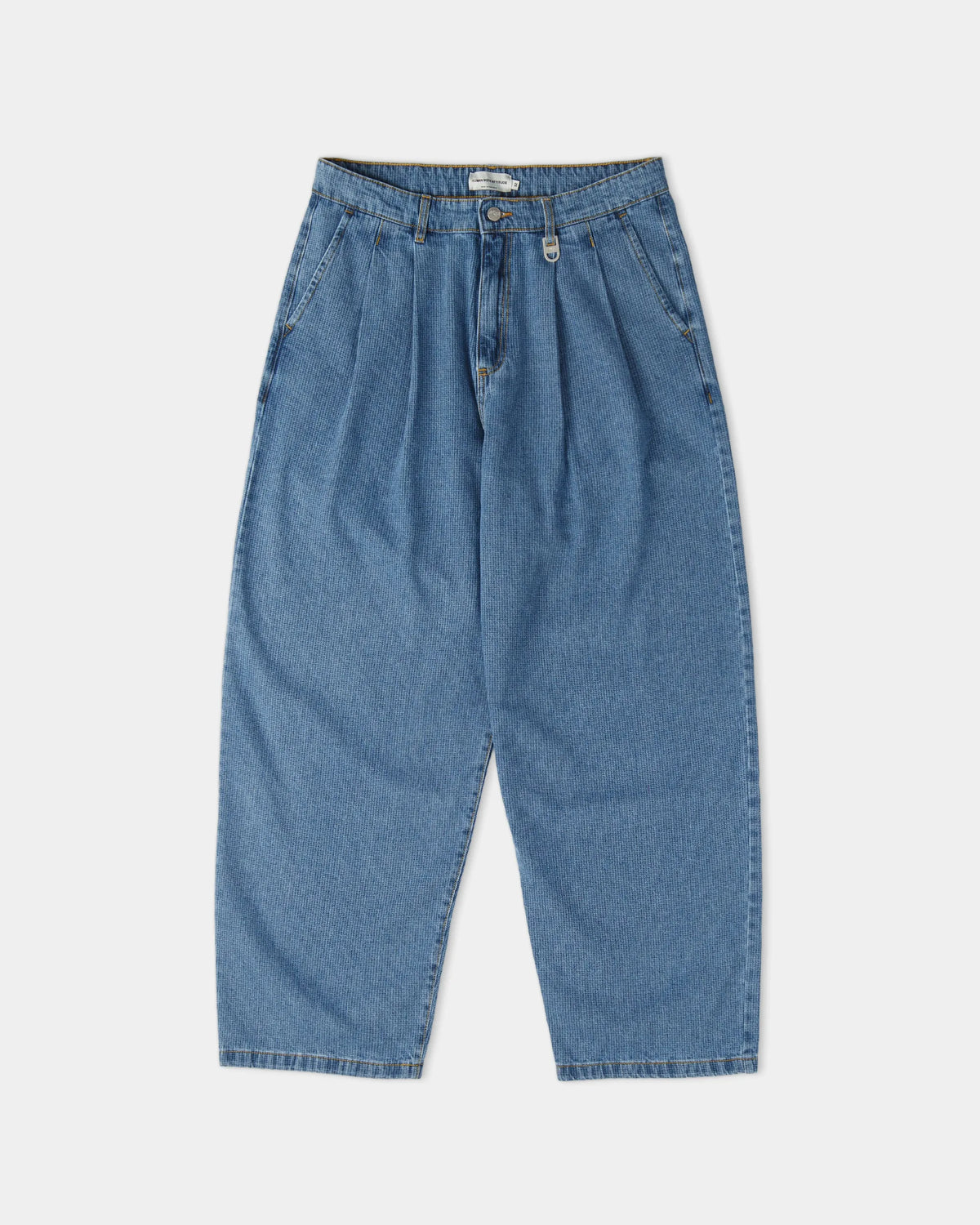 Jean Pleated Onigiri - Carreaux - Human With Attitude