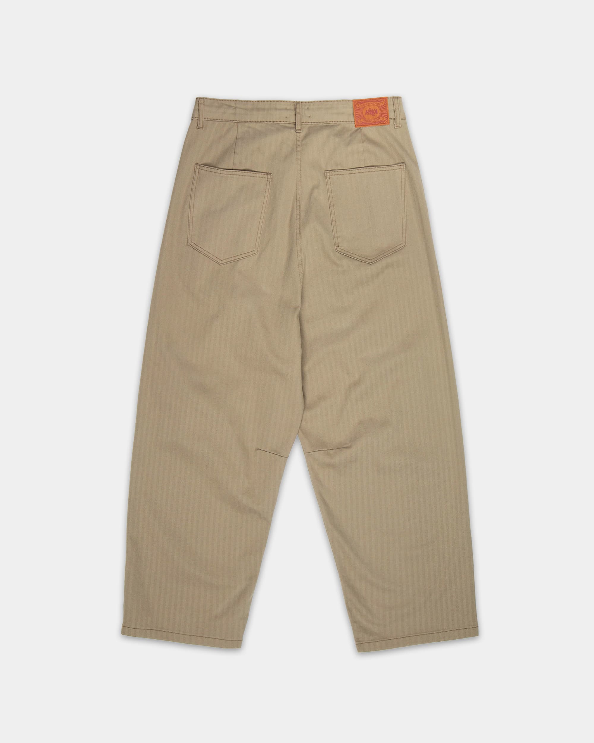 Pantalon Pleated Onigiri Herringbone
