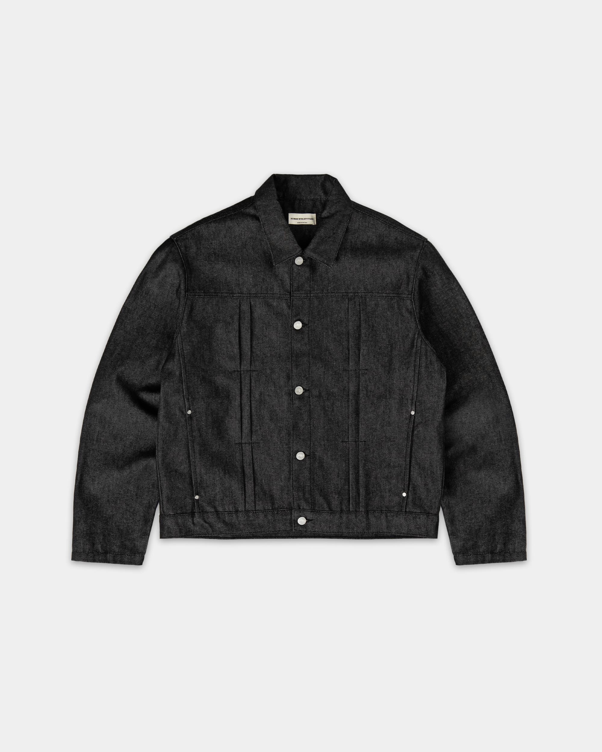 Veste en Jean Onigiri - Brut Noir