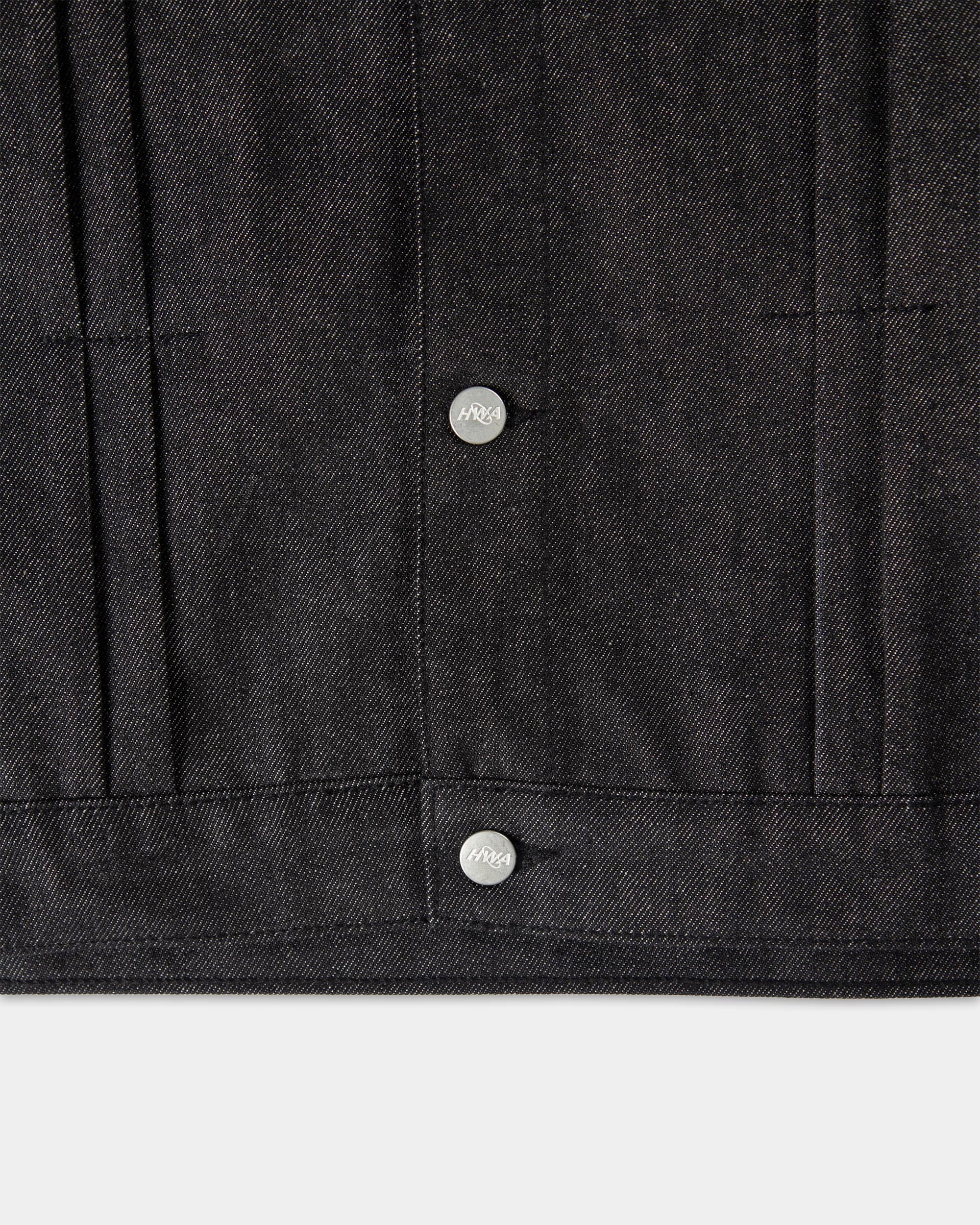 Veste en Jean Onigiri - Brut Noir