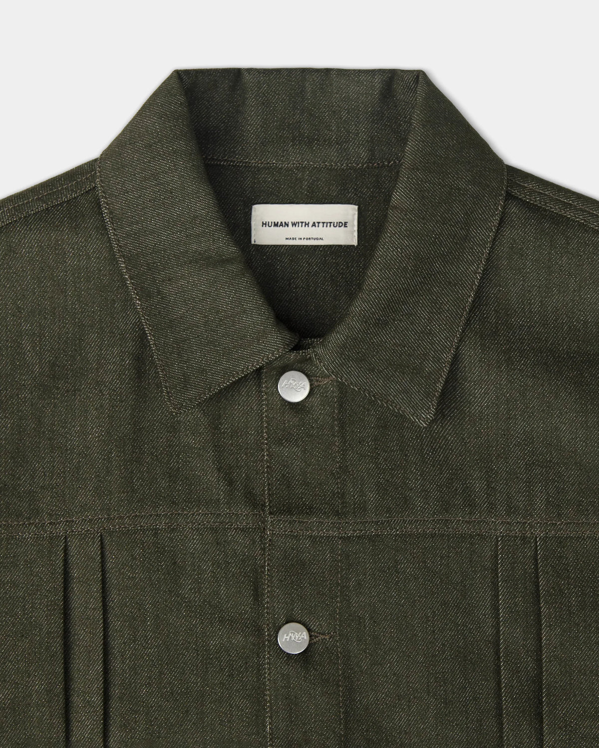 Veste Pleated Onigiri - Brut Vert - Human With Attitude - vue 2