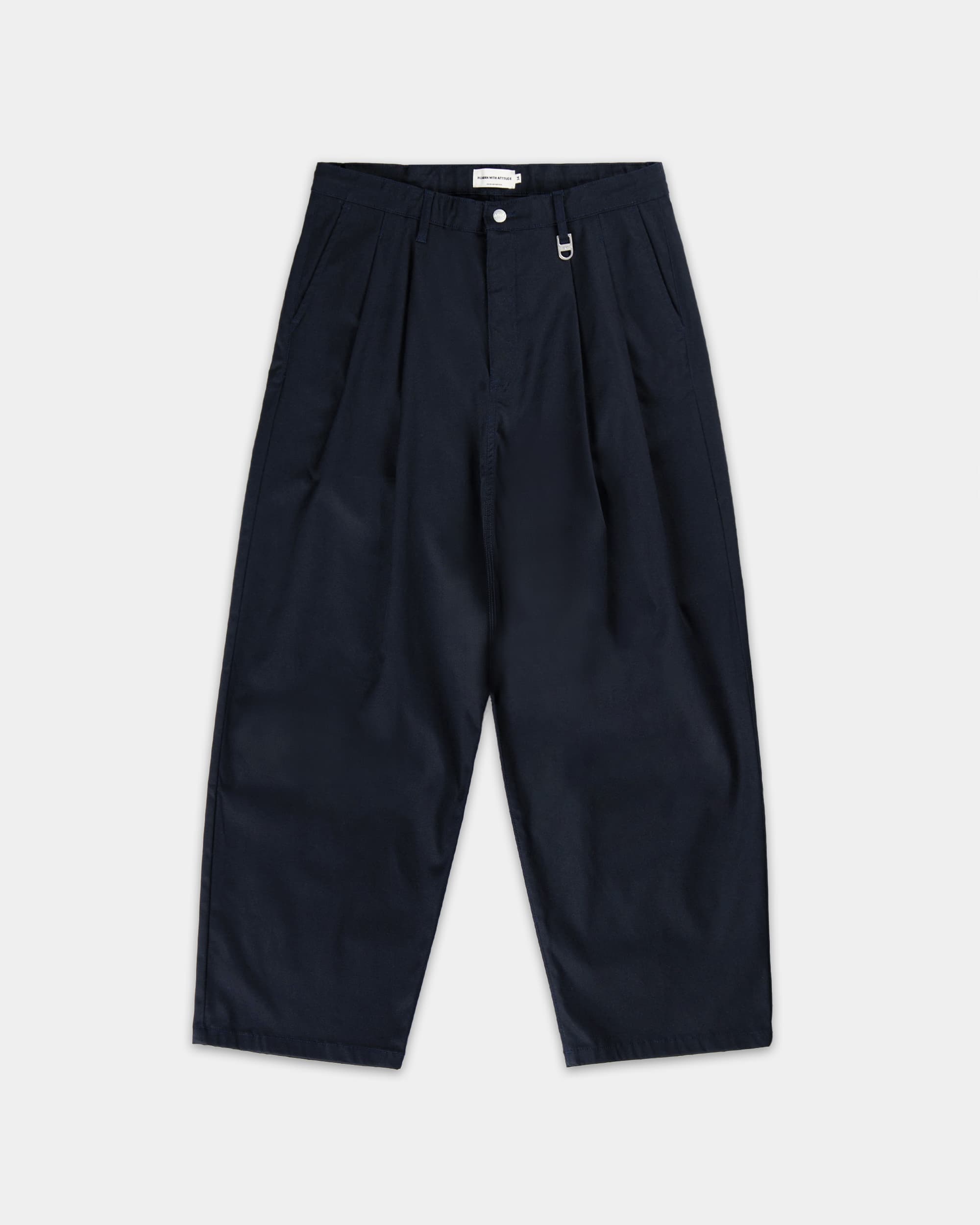 Pantalon Pleated Onigiri - Bleu marine