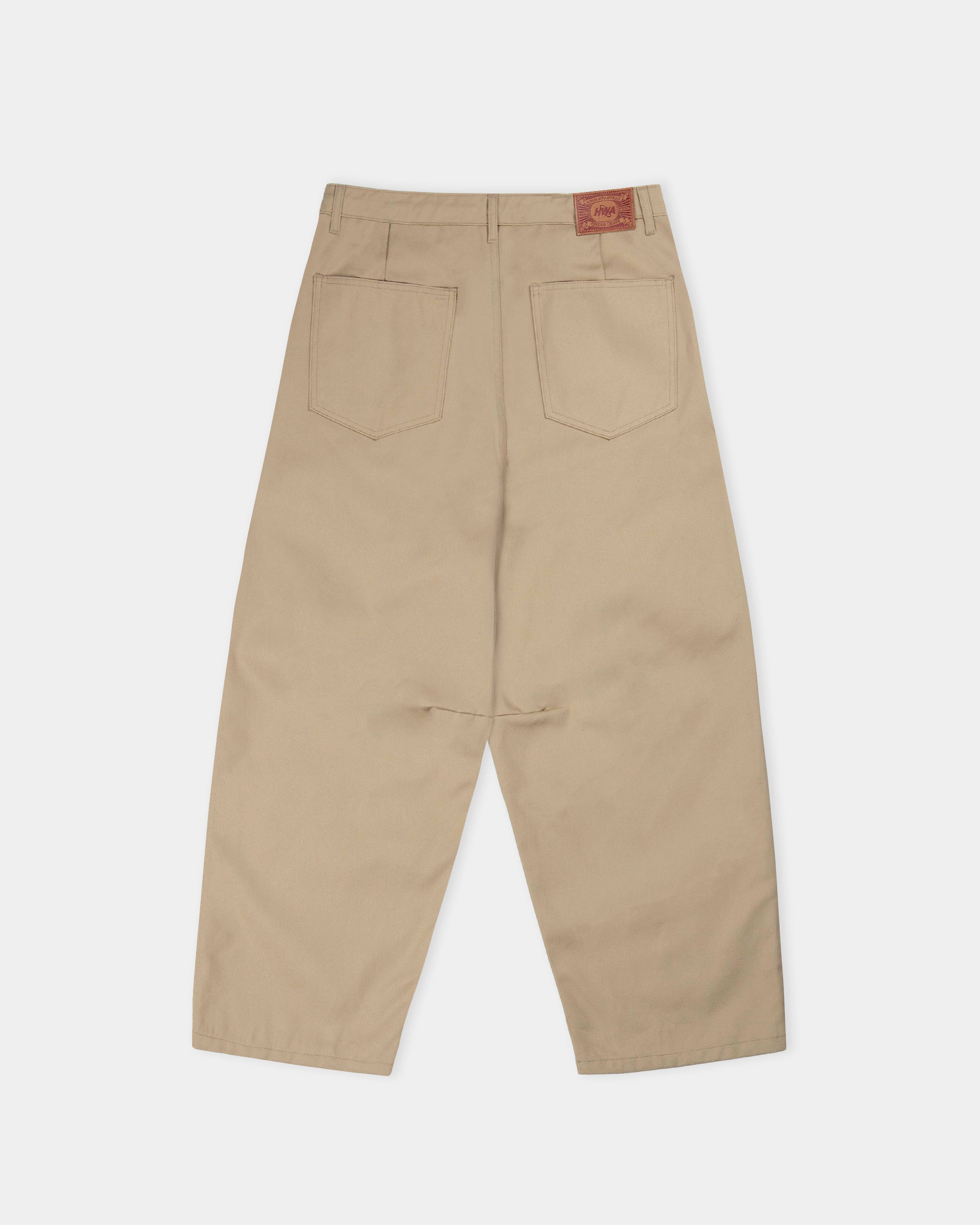 Pantalon Pleated Onigiri - Beige
