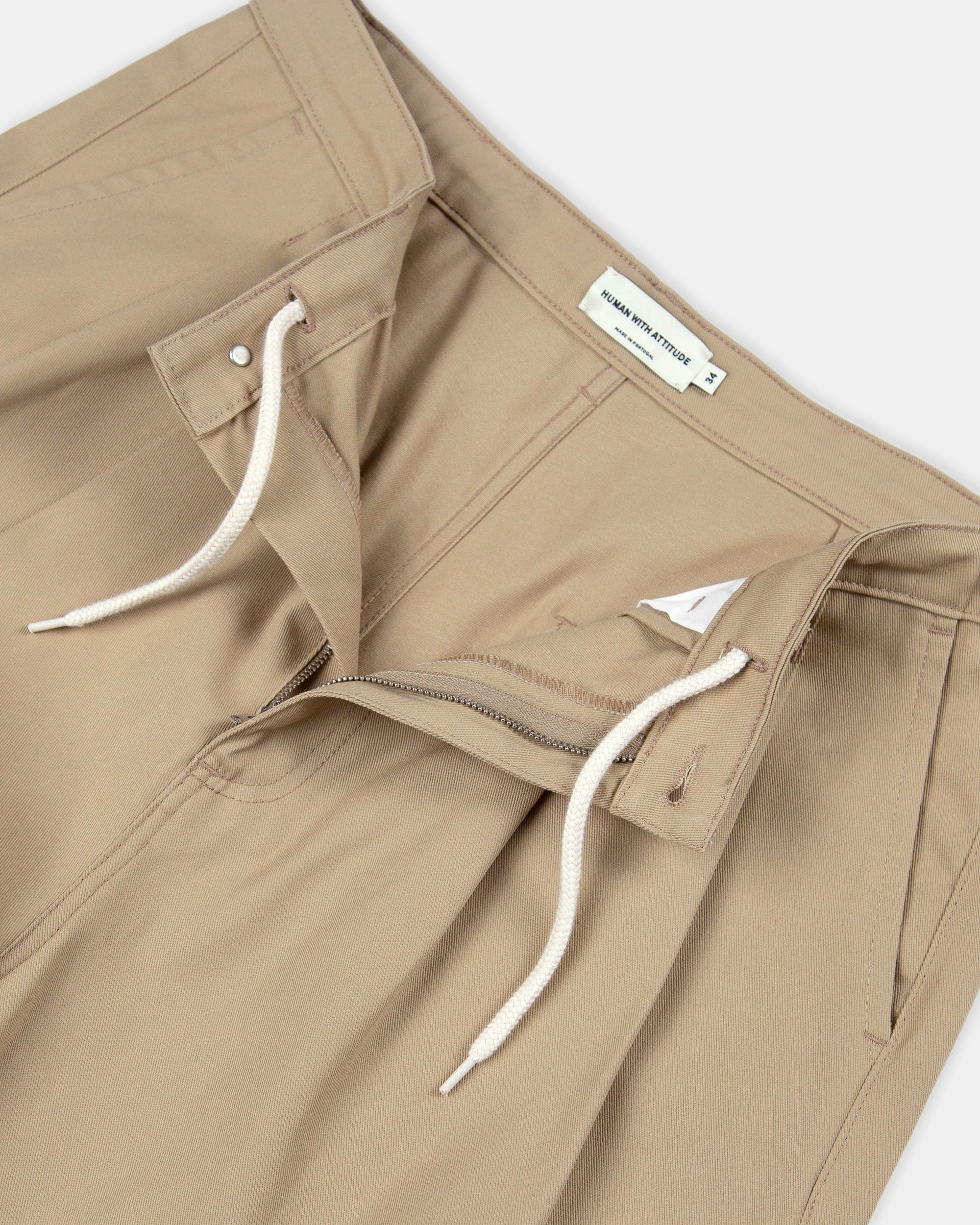 Pantalon Pleated Onigiri - Beige