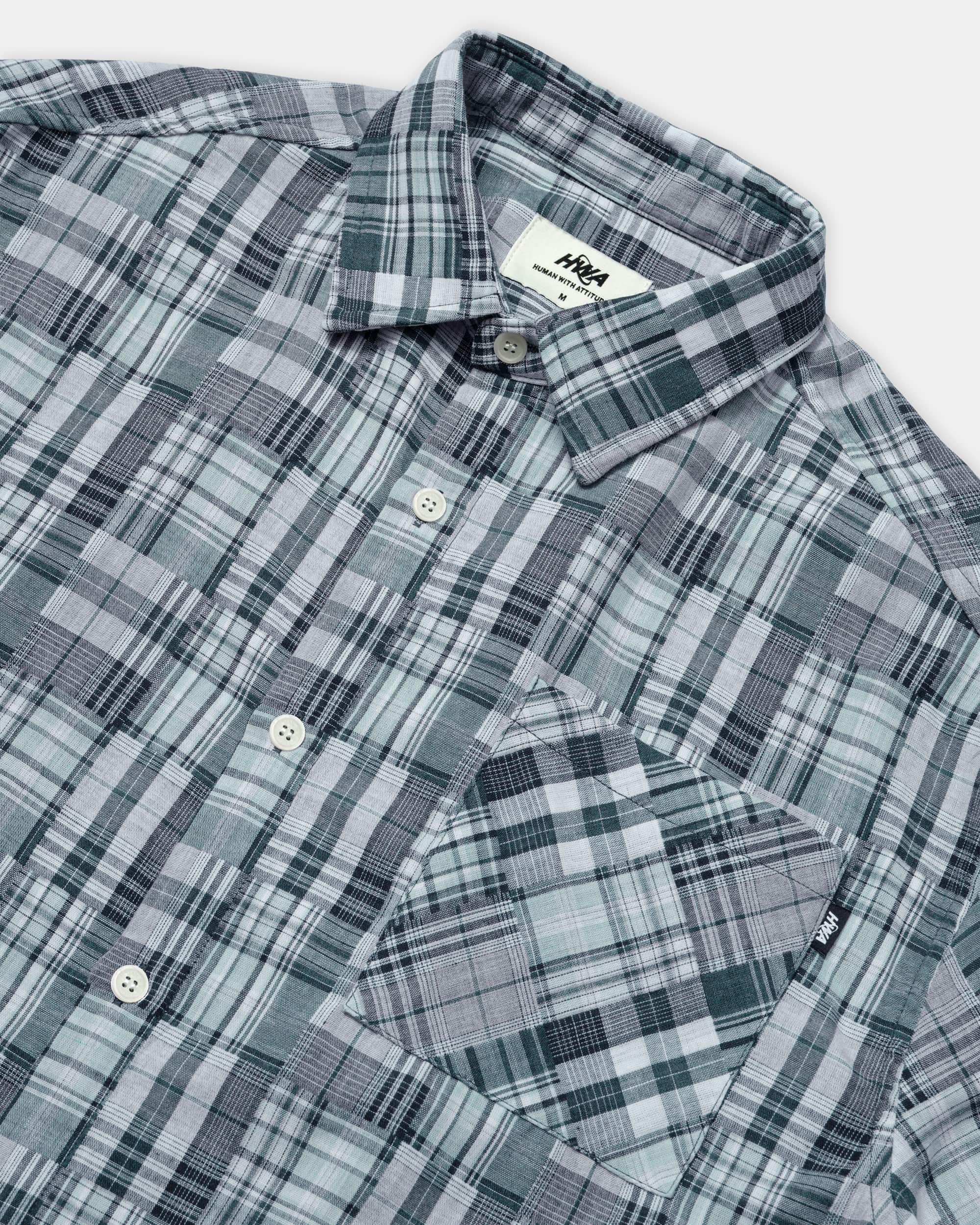 Chemise manches longues Patchwork