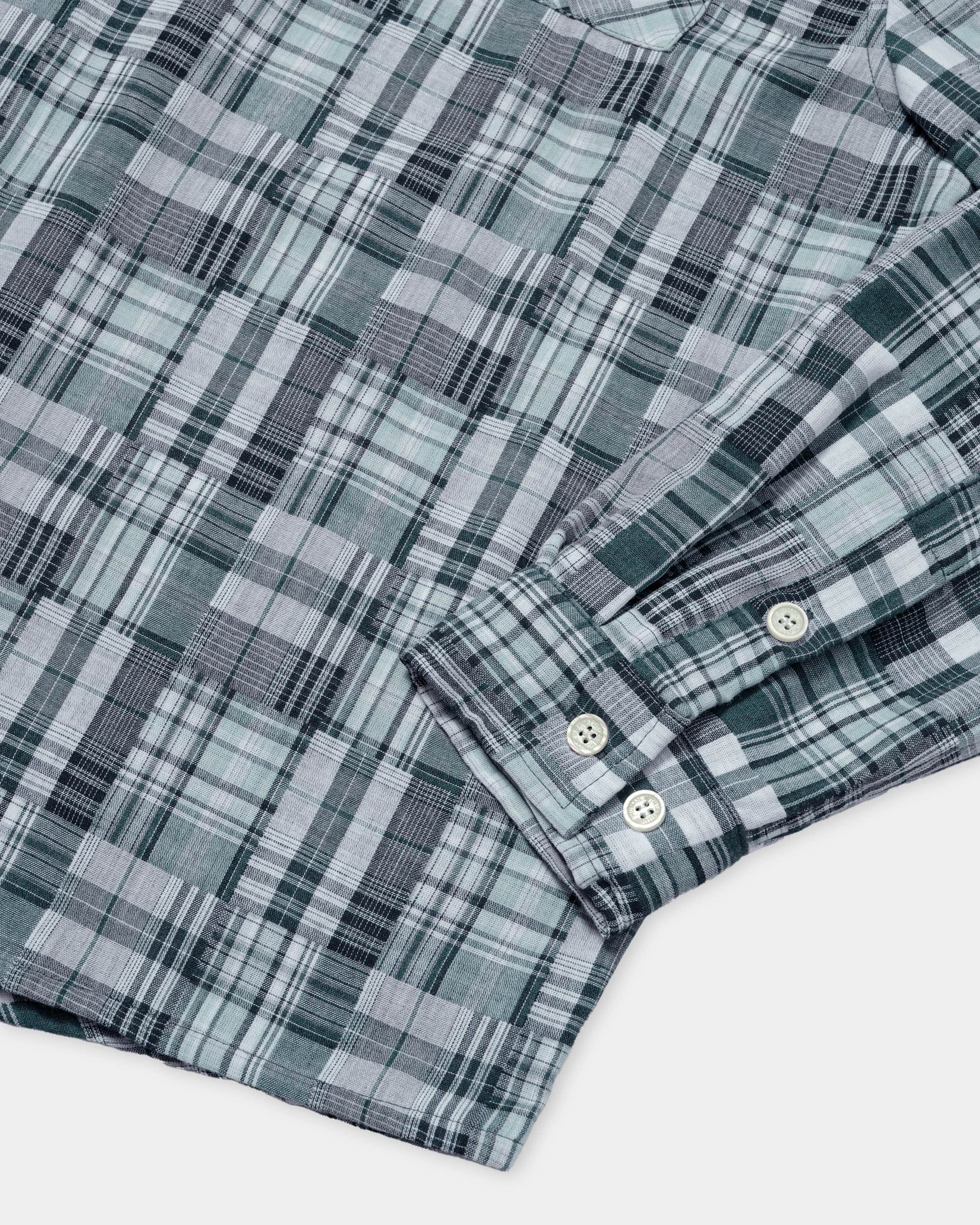 Chemise manches longues Patchwork