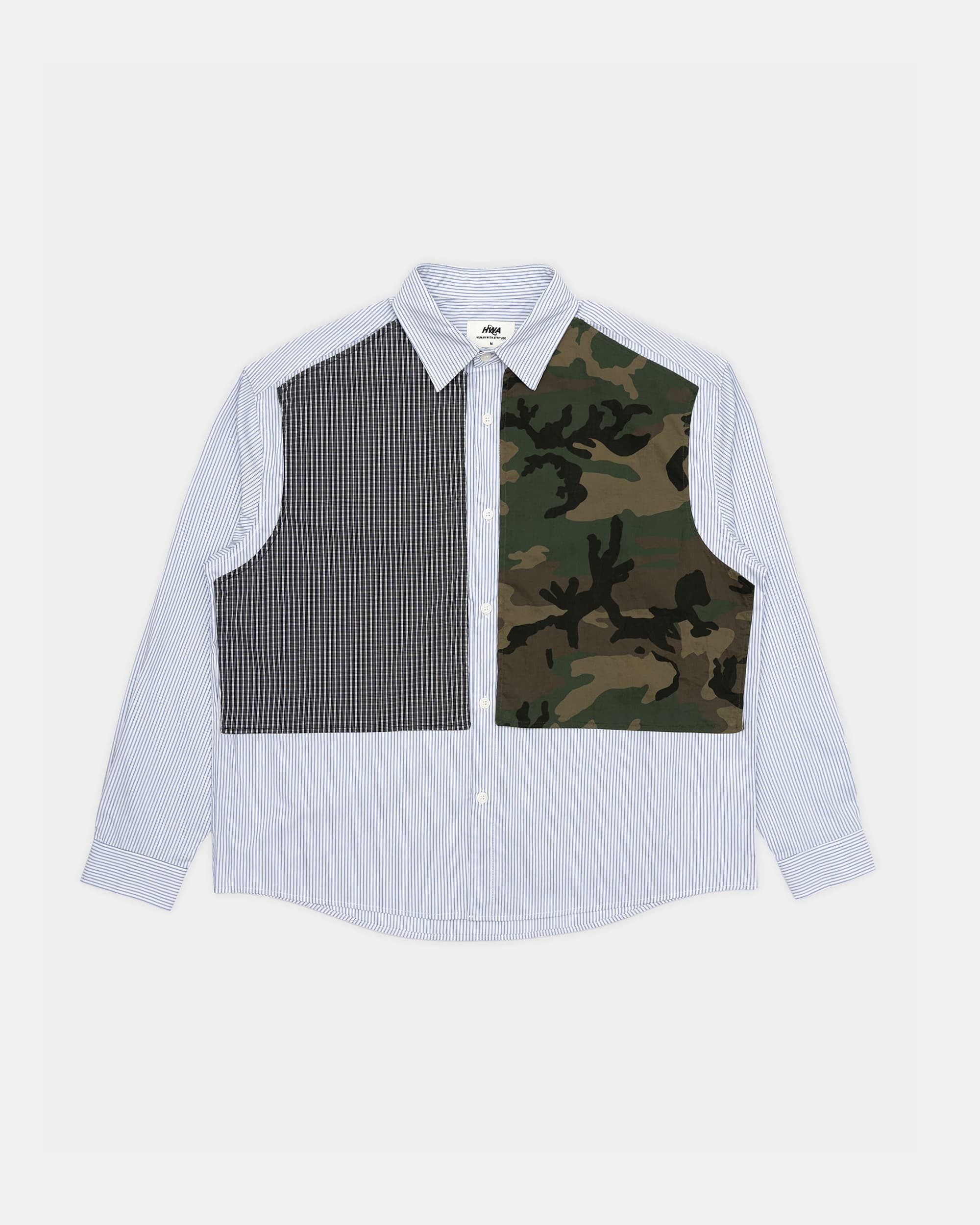 Chemise à Panneaux Amovibles - Camo / Carreaux