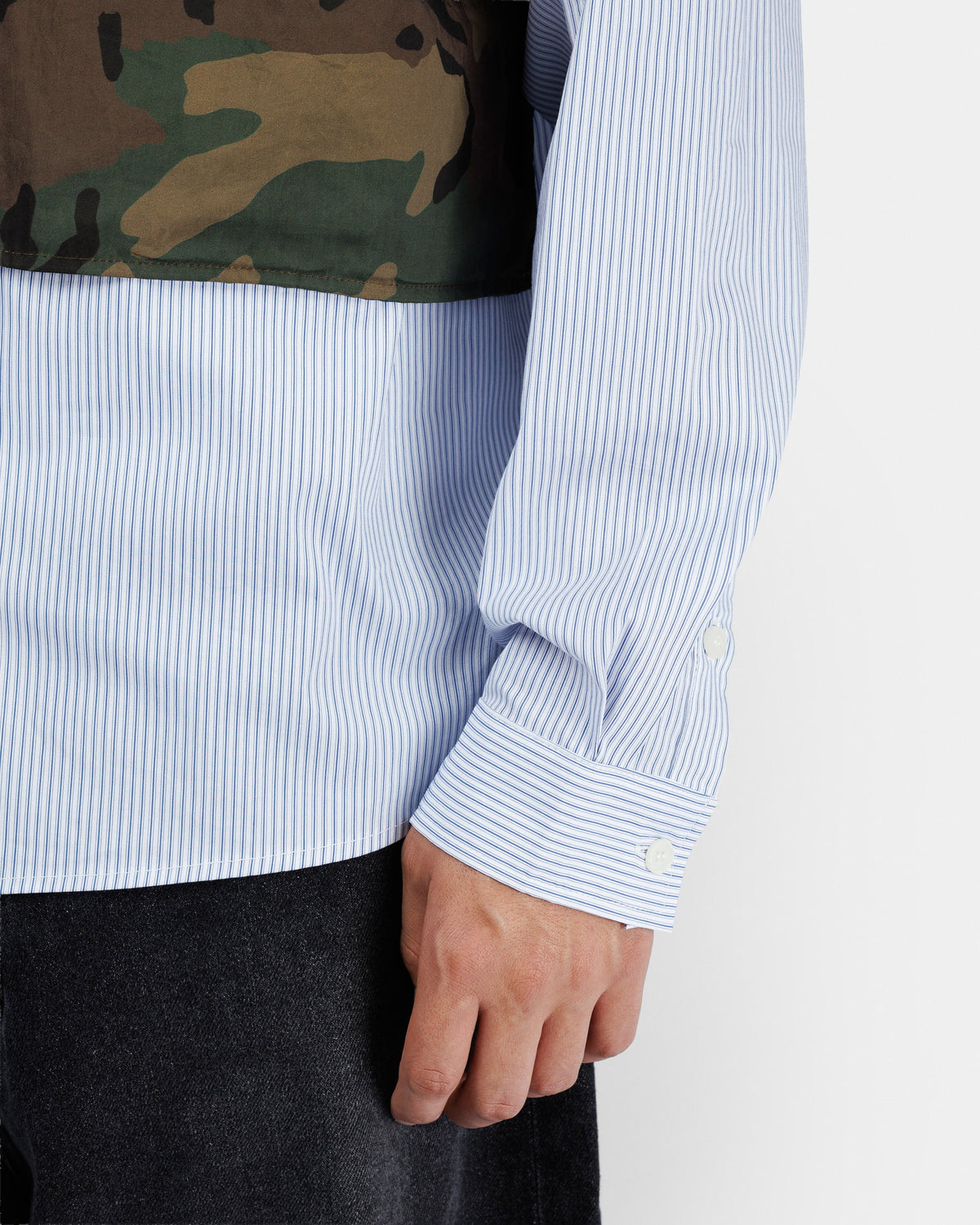Chemise à panneaux amovibles - Camo / Carreaux