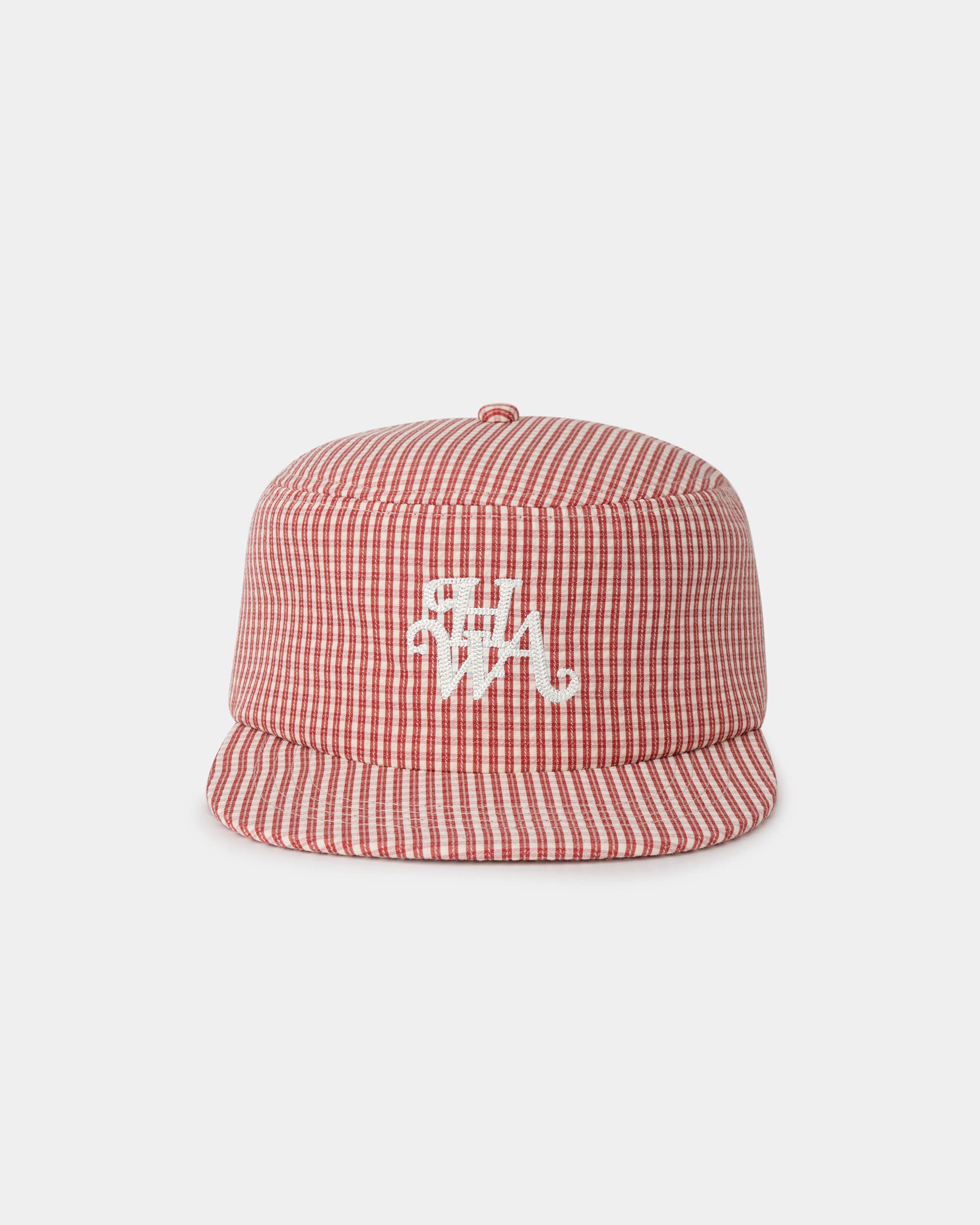 Casquette Pillbox Monogram - Carreaux