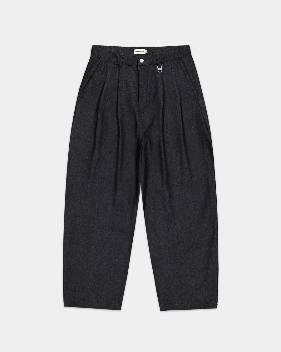 JEAN PLEATED ONIGIRI - BRUT NOIR