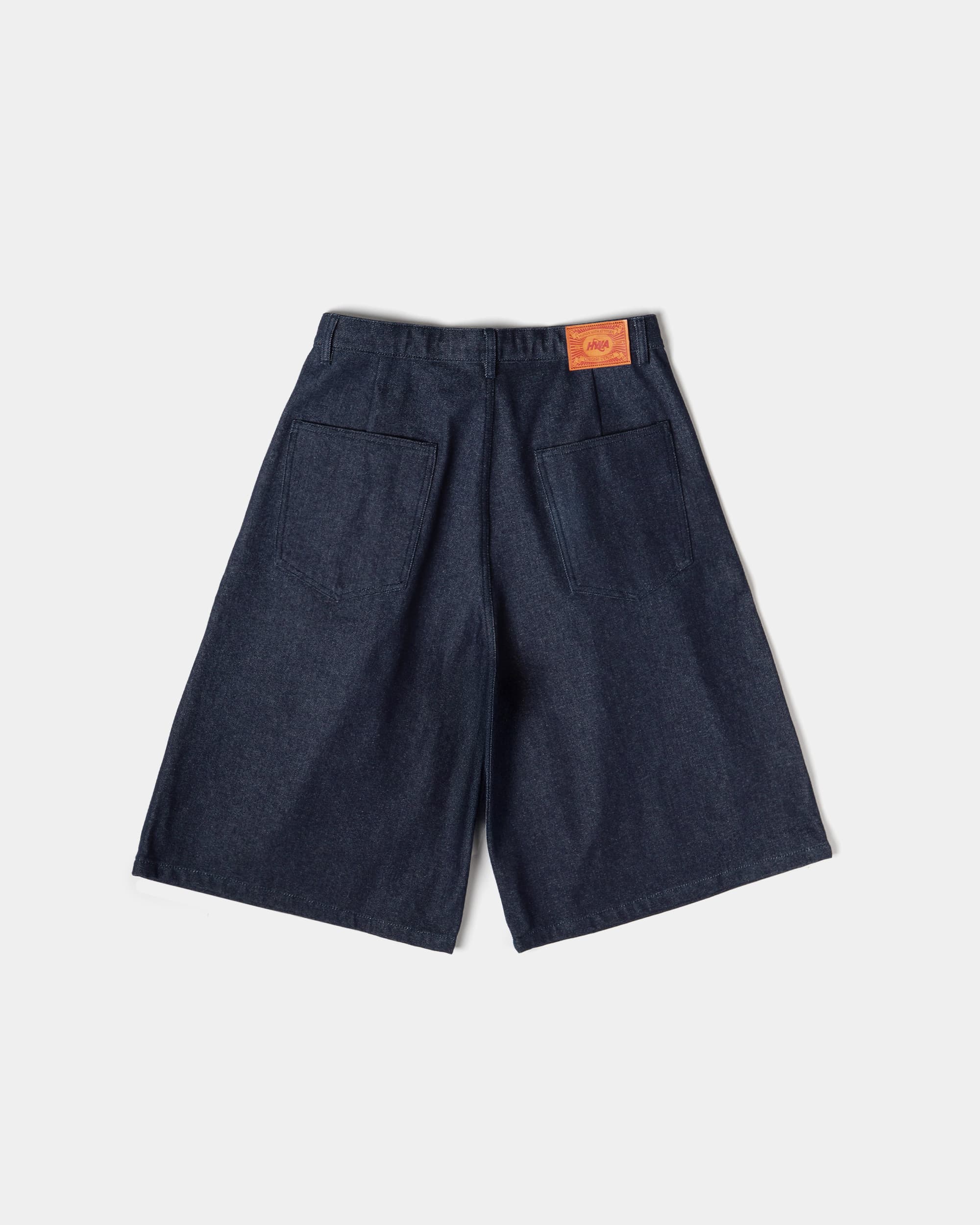 Jorts Pleated Onigiri - Raw Indigo