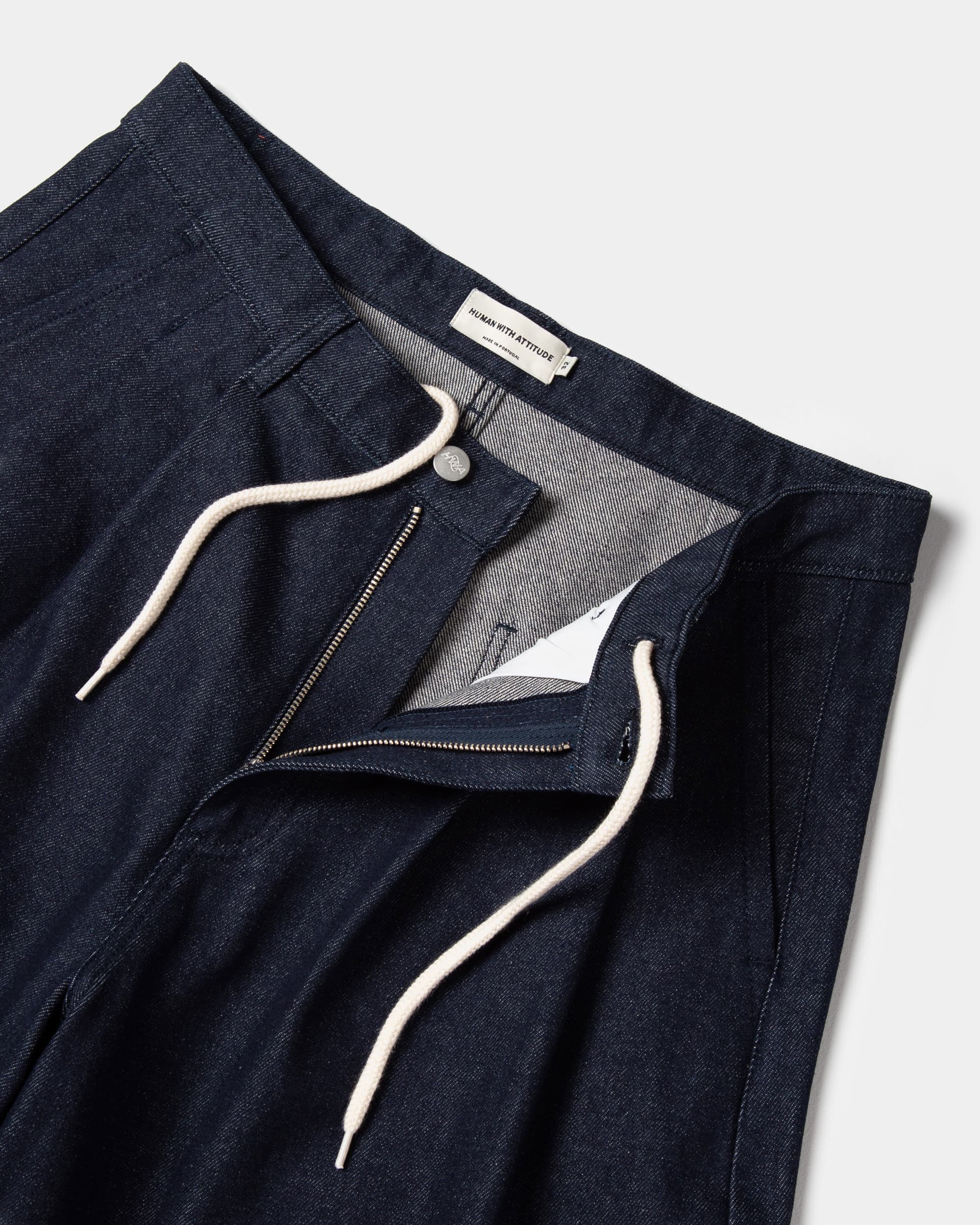 Jorts Pleated Onigiri - Raw Indigo