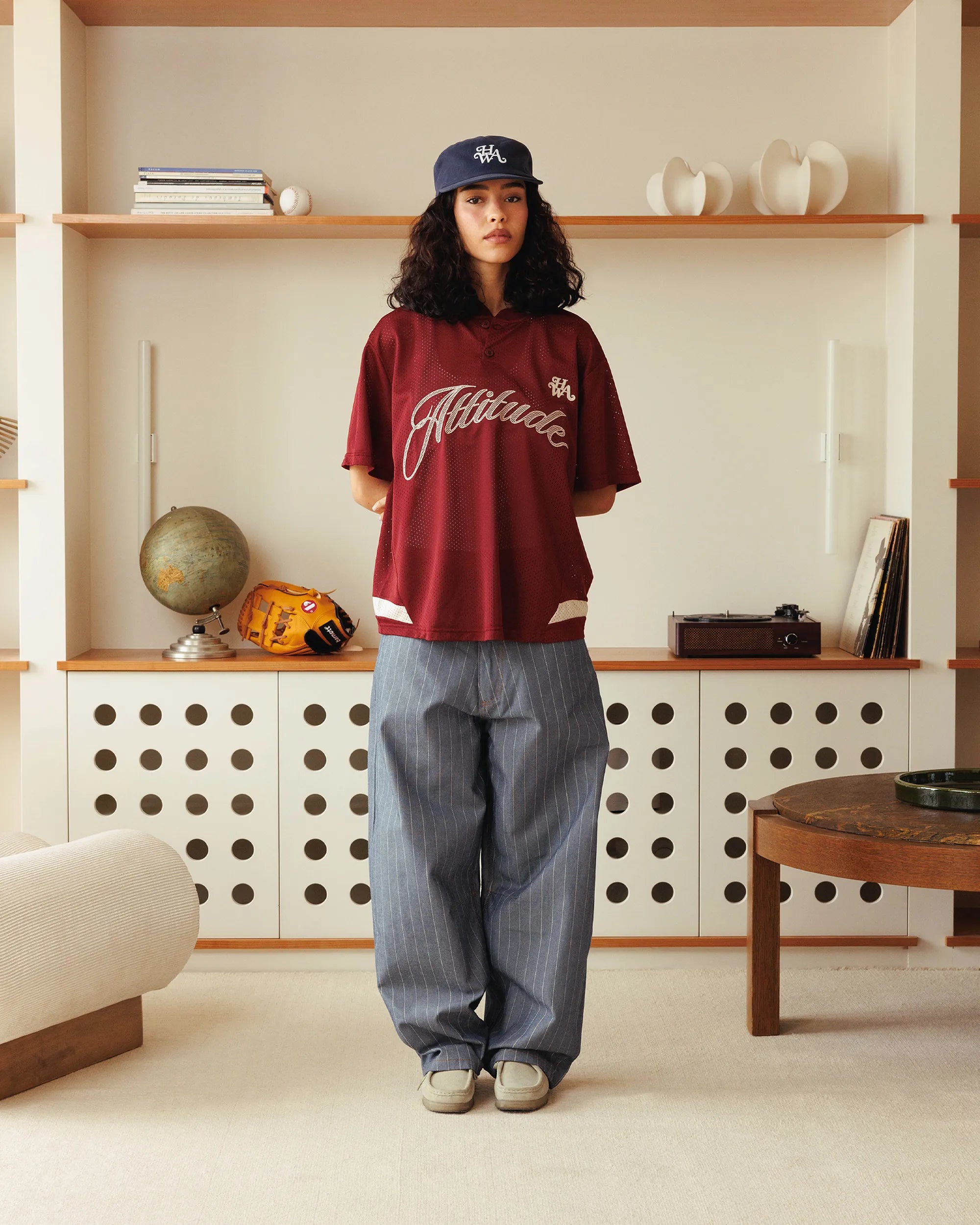 Jean Pinstripes Saiko - Bleu