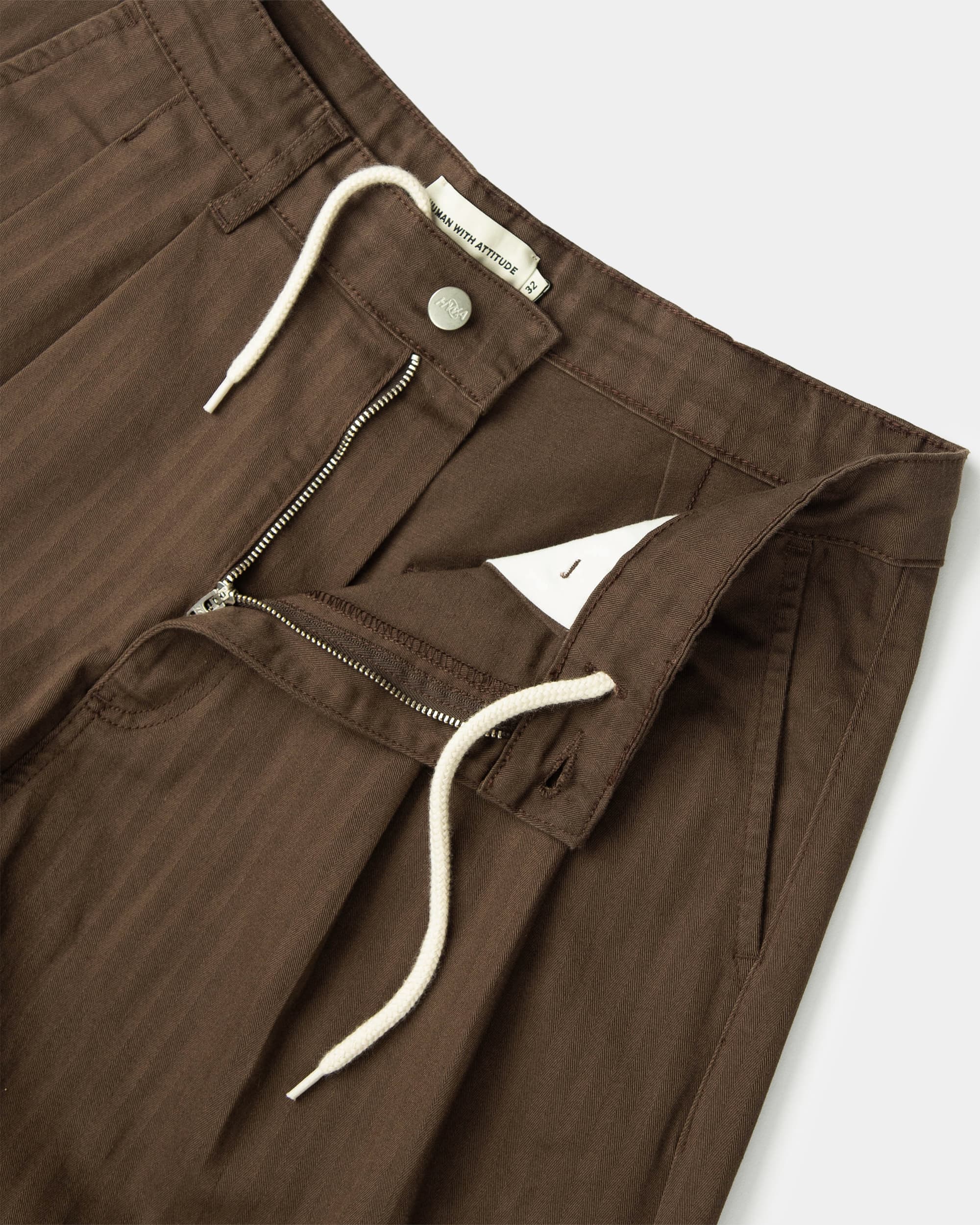 Short Pleated Onigiri - Marron