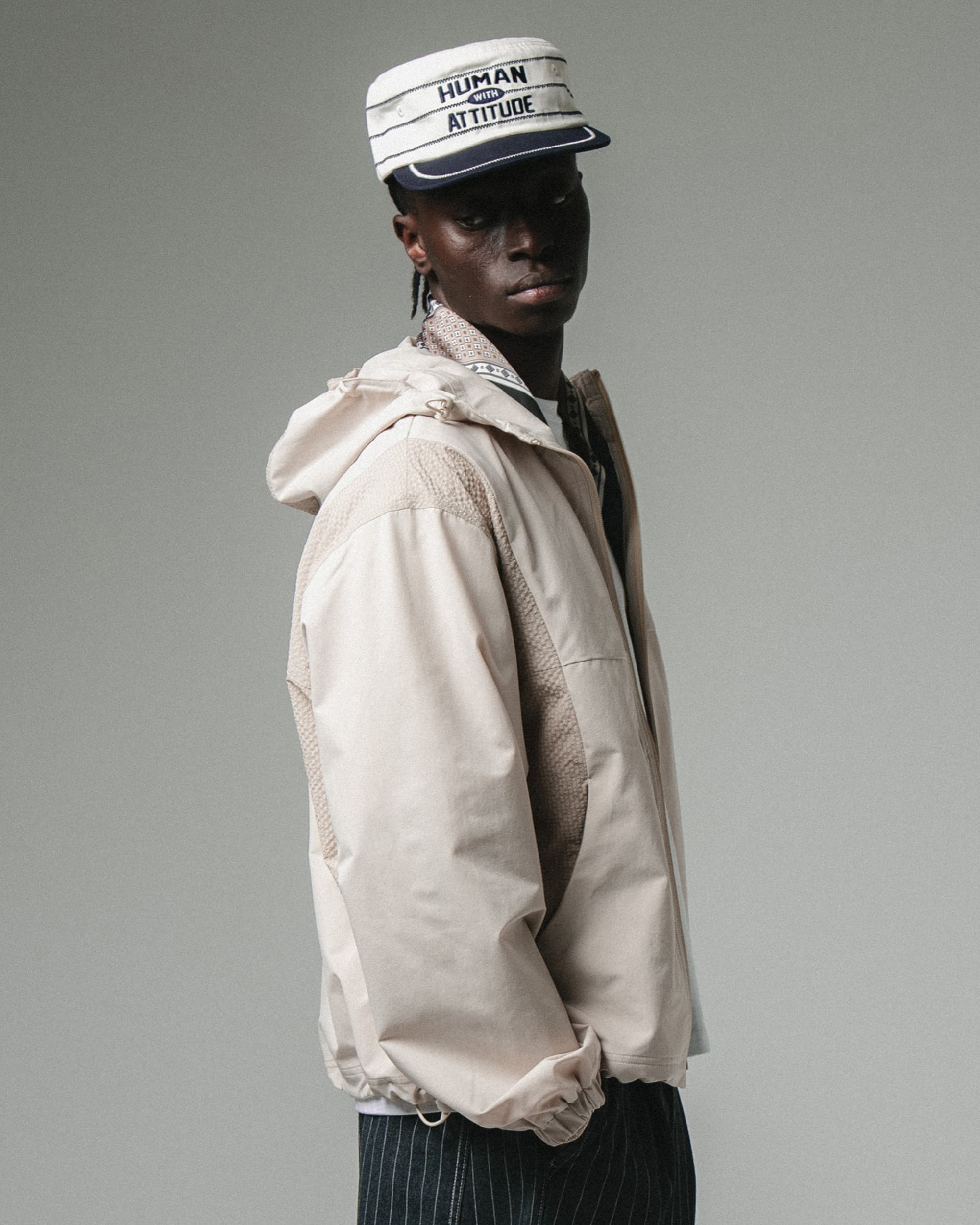 Veste à capuche Smart - Beige