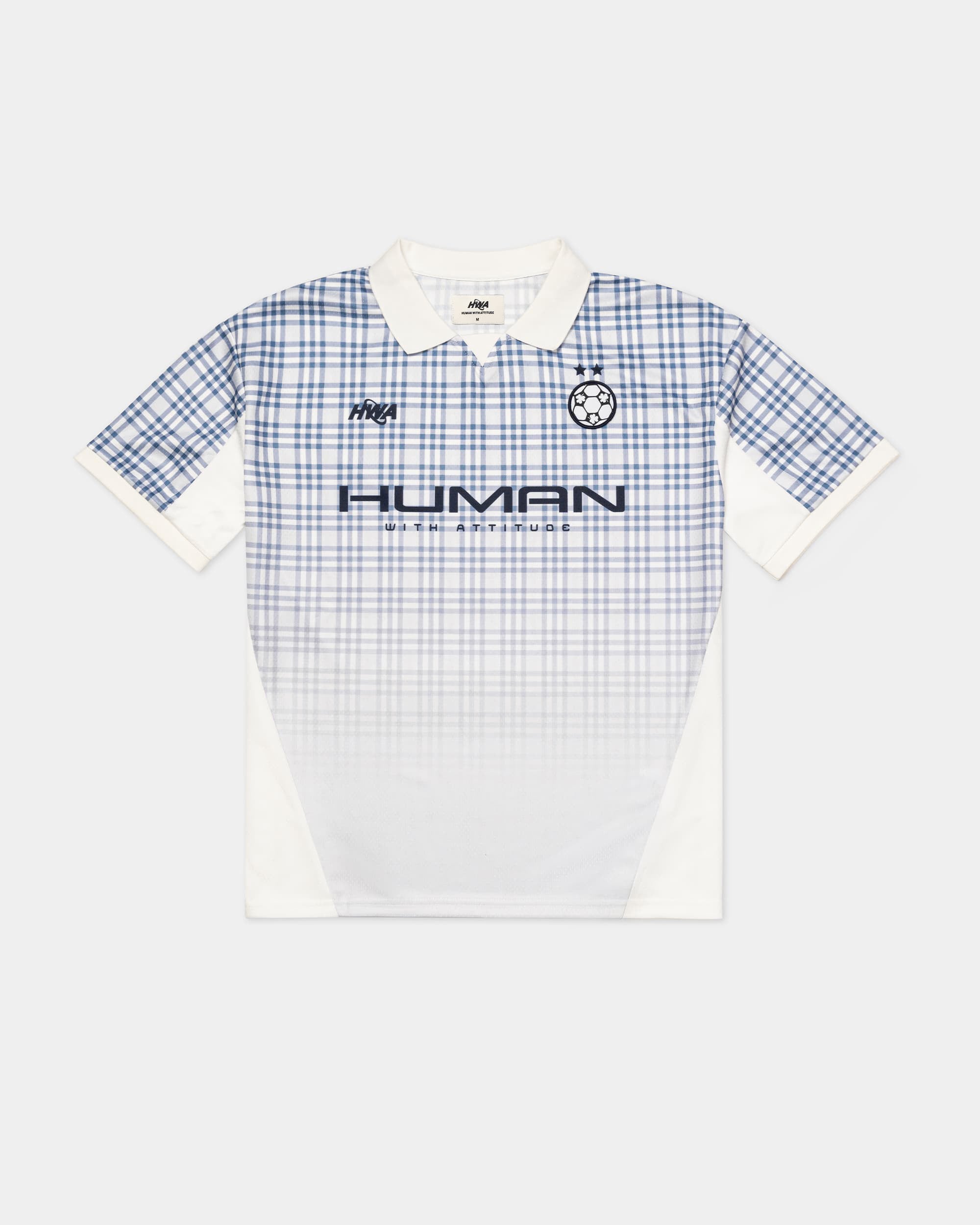 Maillot de Football Tartan - Bleu