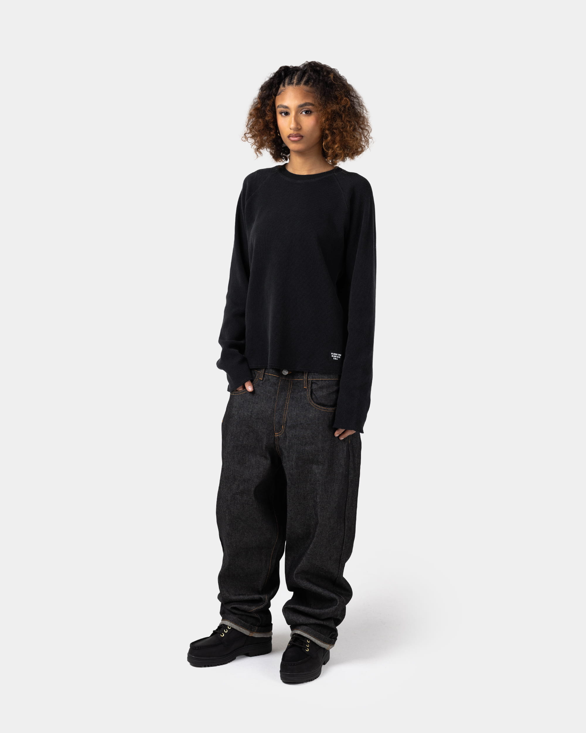 CARTER BAGGY JEAN - BLACK