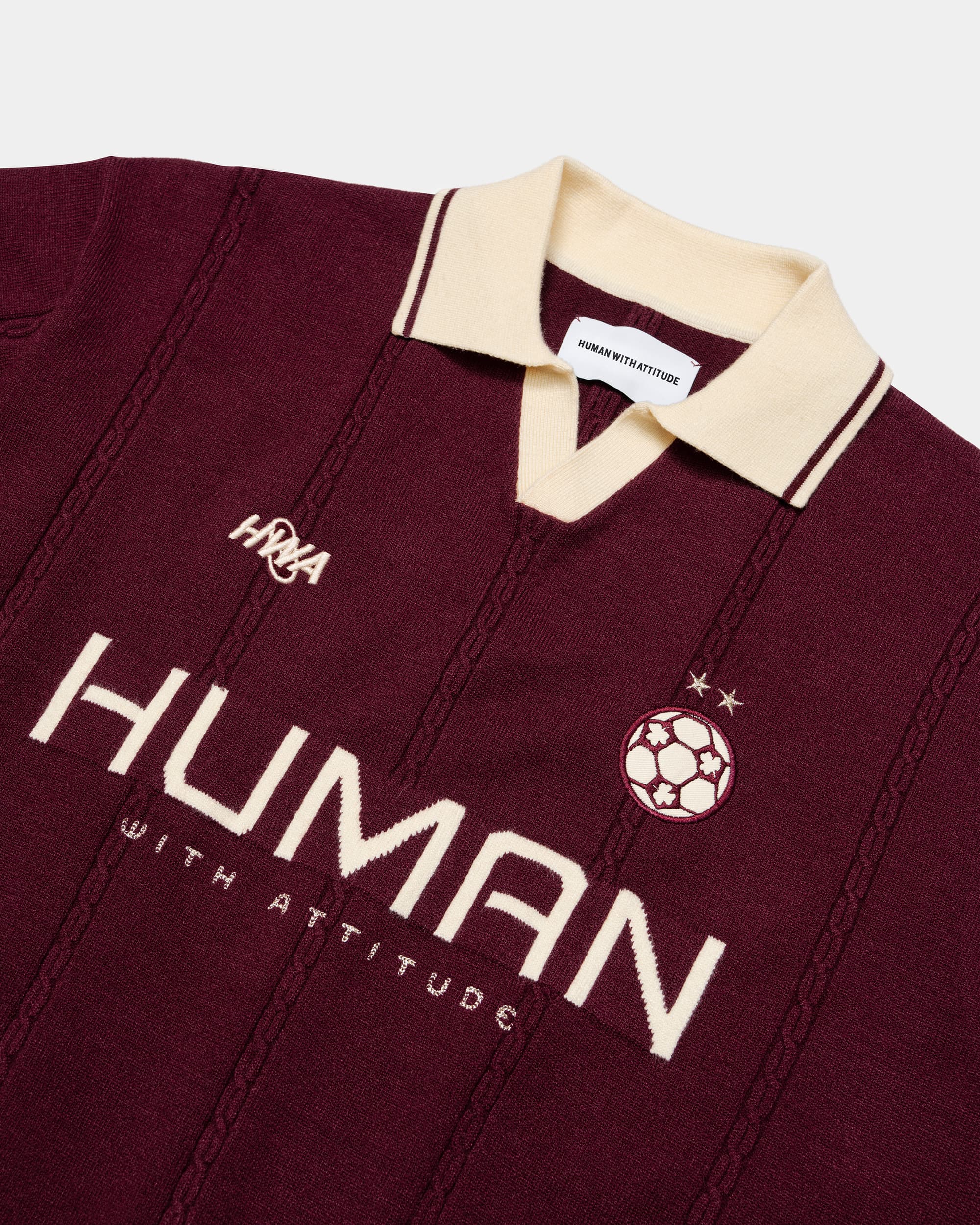 Football Knit - Bordeaux