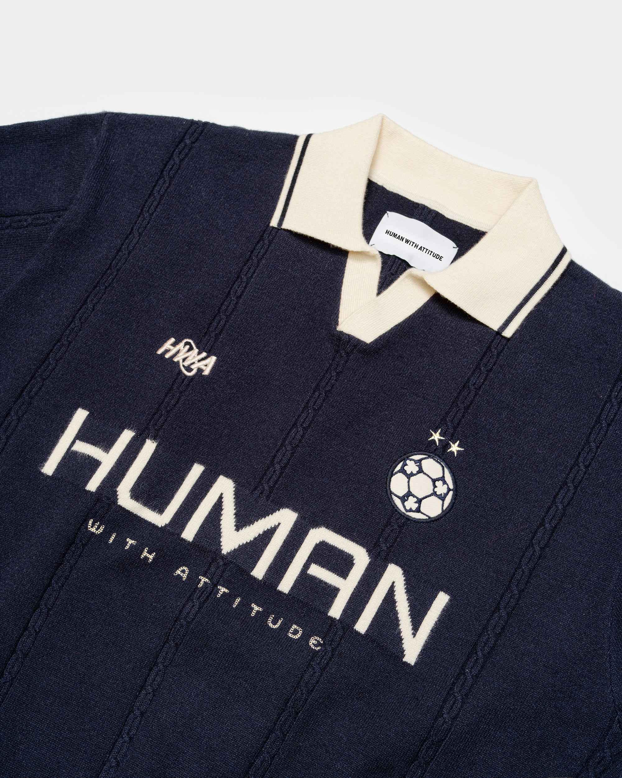 Football Knit - Navy Blue