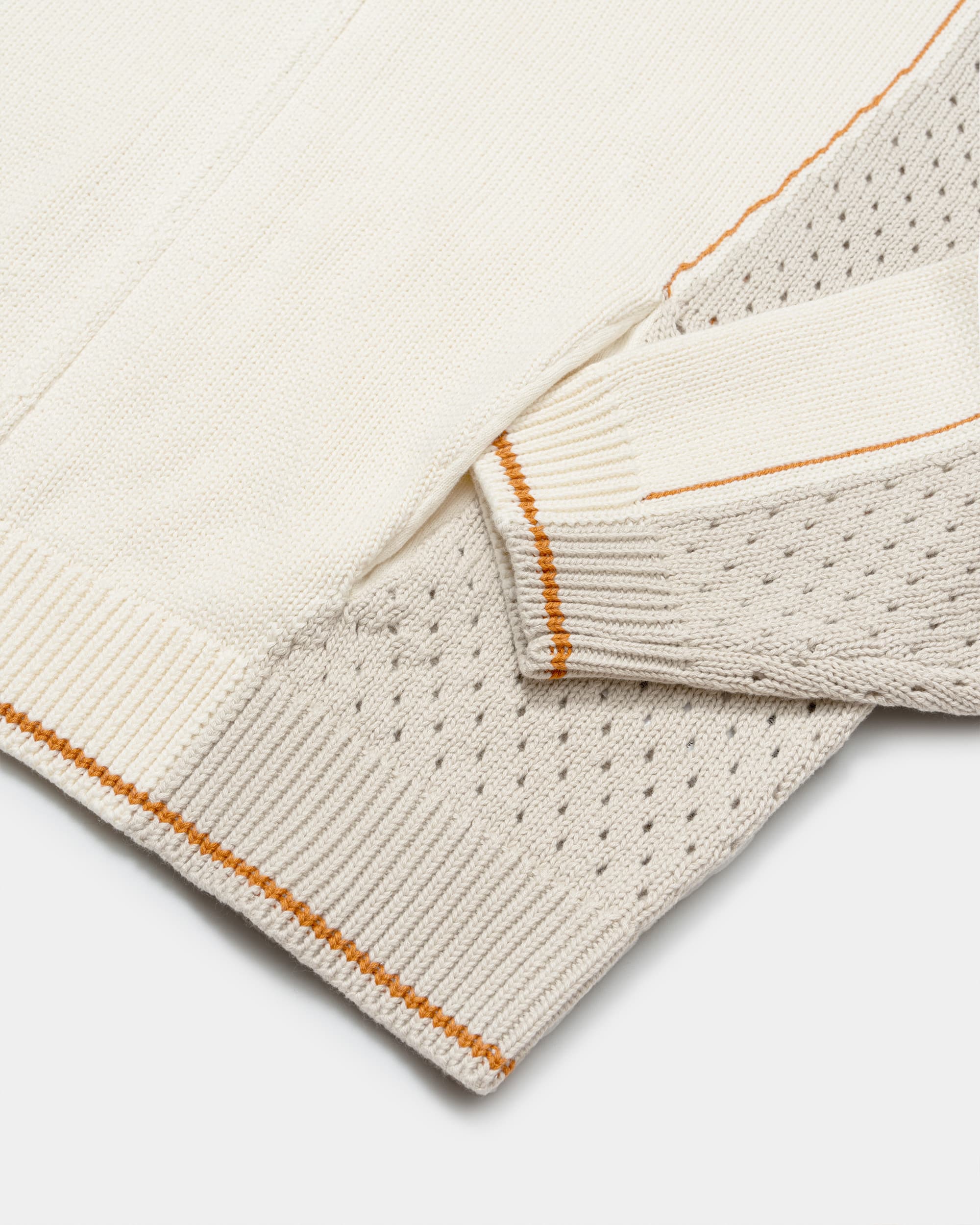 Gilet Zippé Heritage - Off white