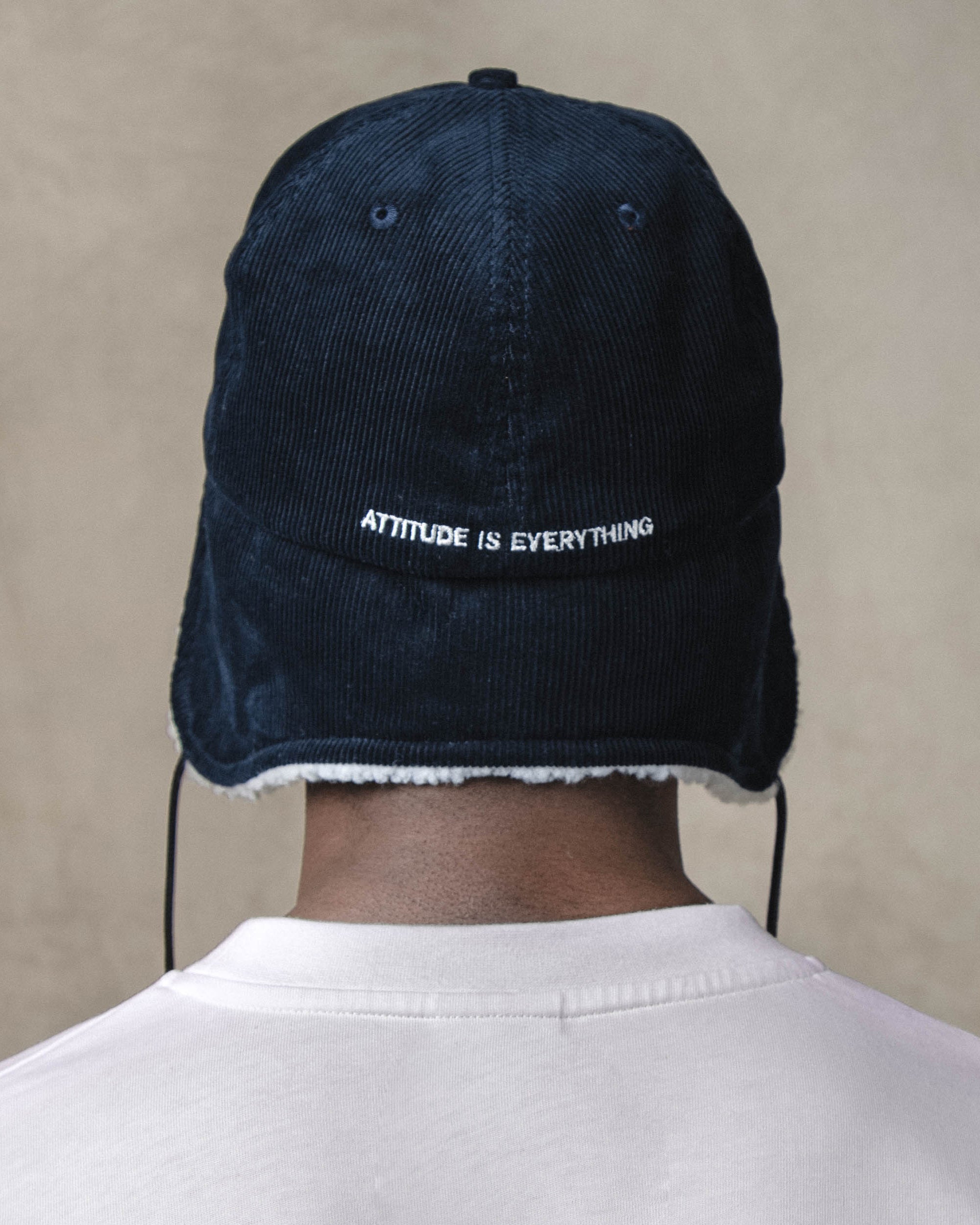 Velvet Chapka Cap - Blue