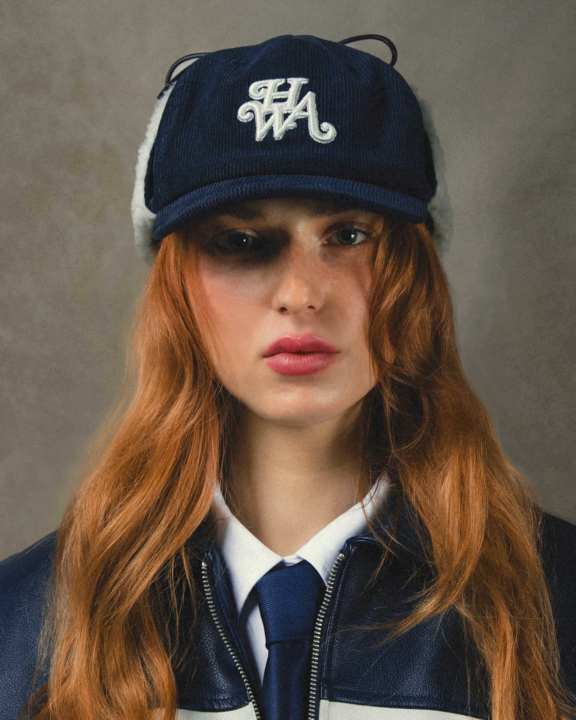 Velvet Chapka Cap - Blue