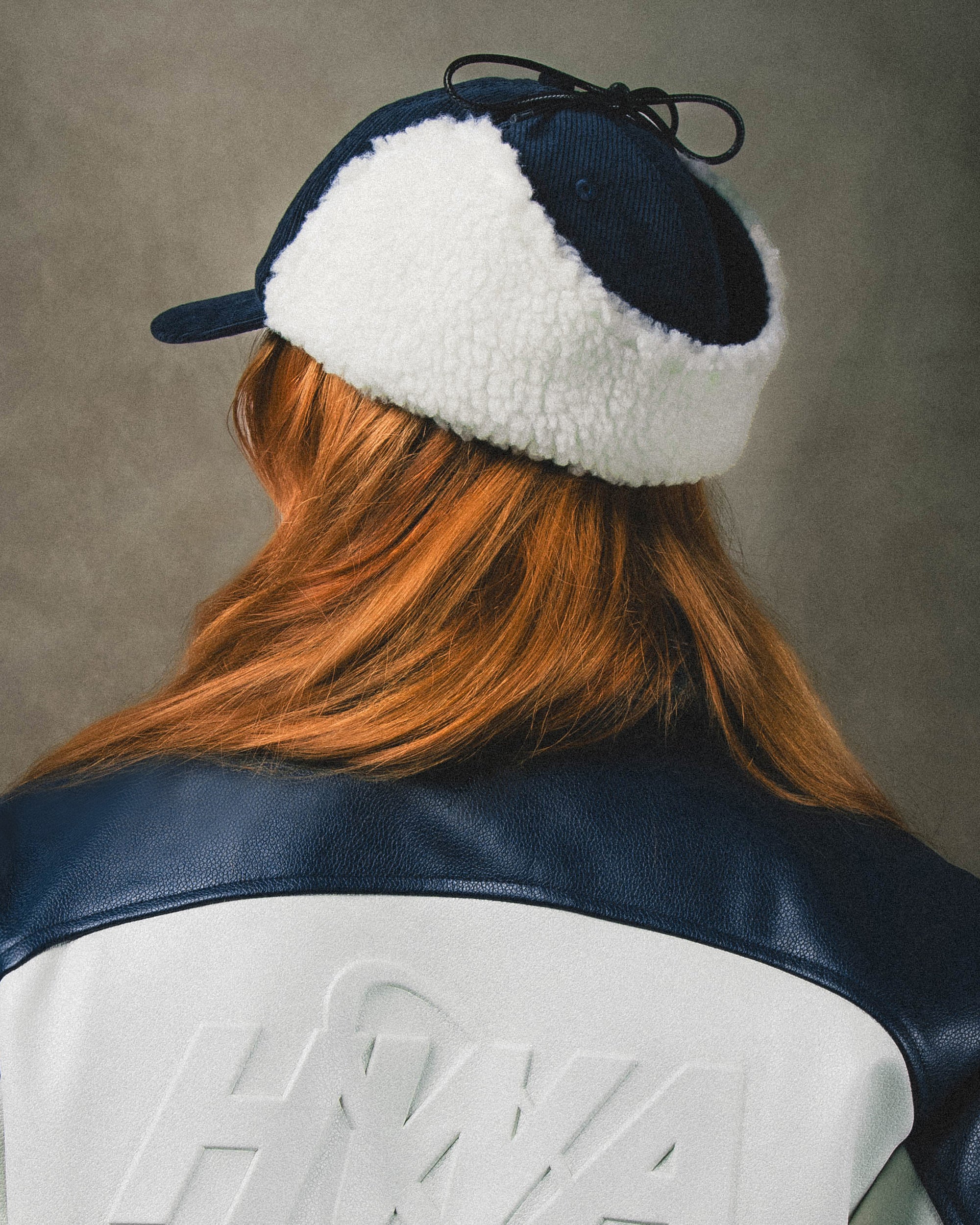 Velvet Chapka Cap - Blue